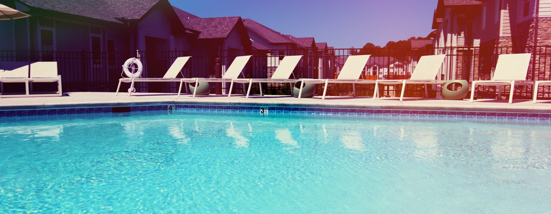 Salt Water Pool at Sage North Apartments in White House, TN