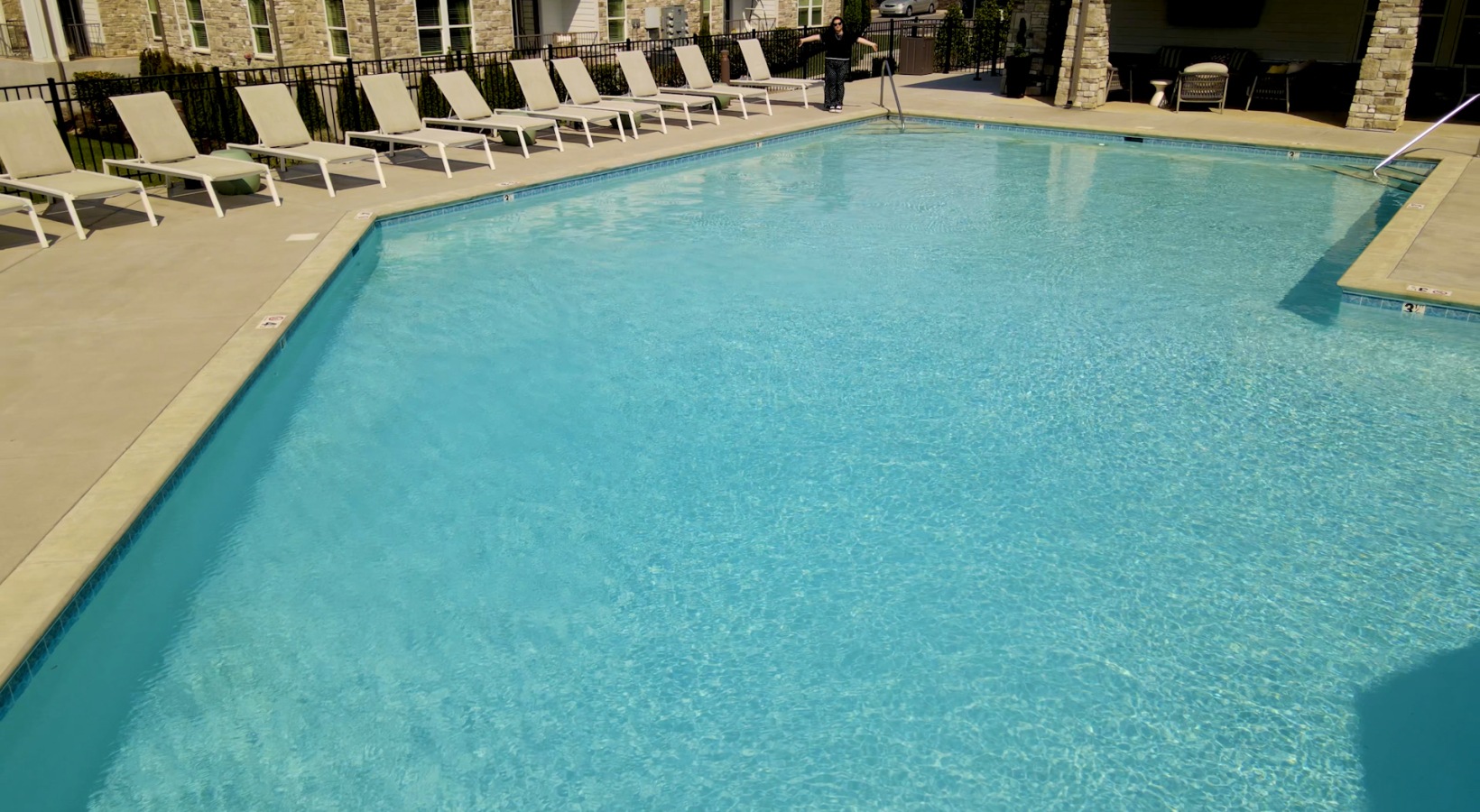 Salt Water Pool at Sage North Apartment Community in White House, TN